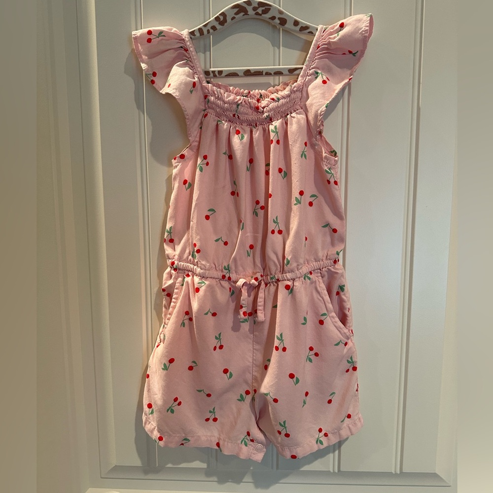 2T cherry romper